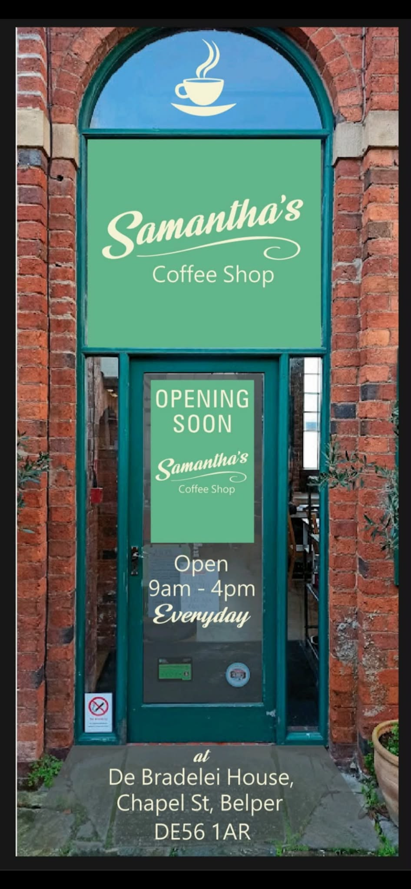 Samantha’s coffee shop