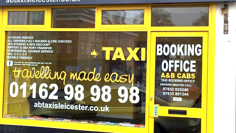 A&B CABS Leicester Taxi