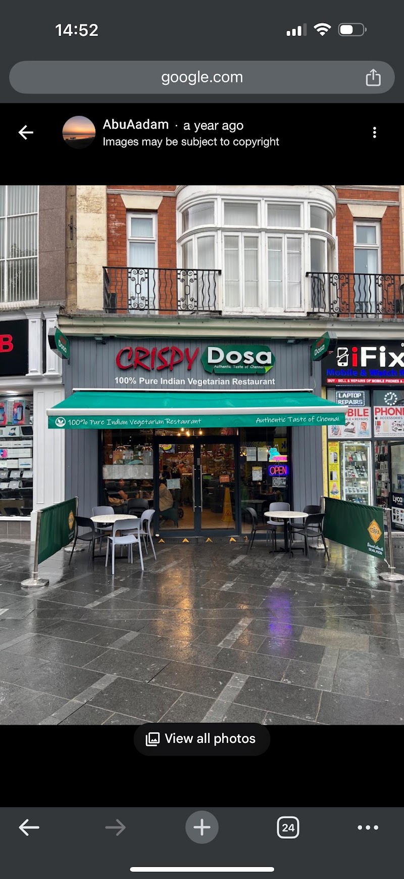 Crispy Dosa Leicester