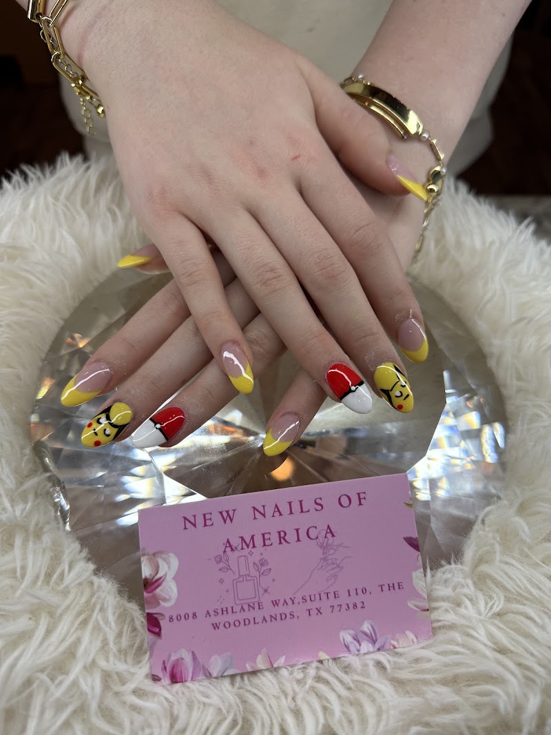 New Nails Of America- The Woodlands