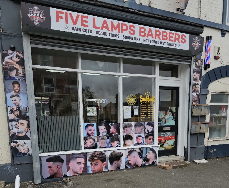 Five lamps barbers