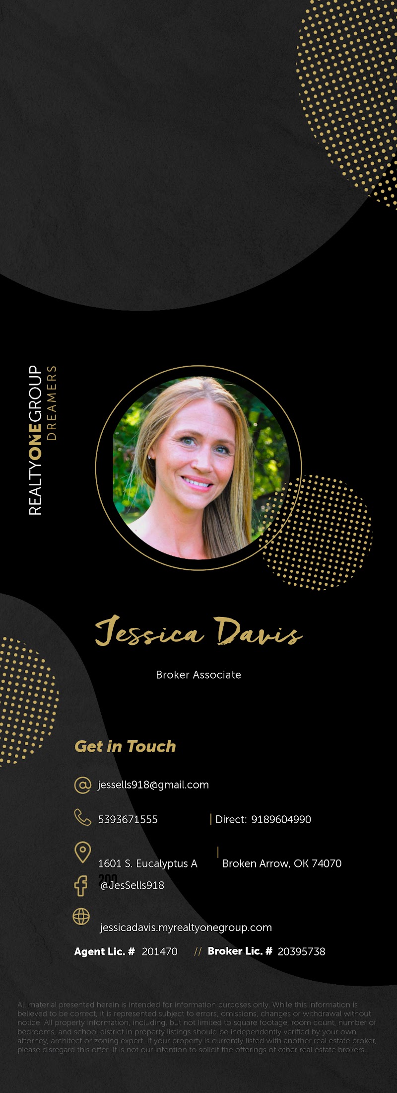 JesSells918 Jessica Davis Realty One Group Dreamers