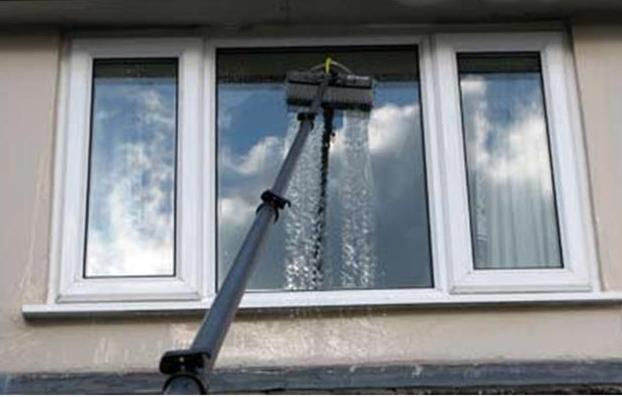 Clear view window cleaning